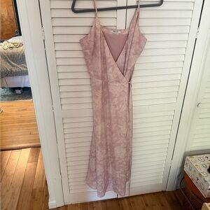 Madewell Blush Floral Dress
